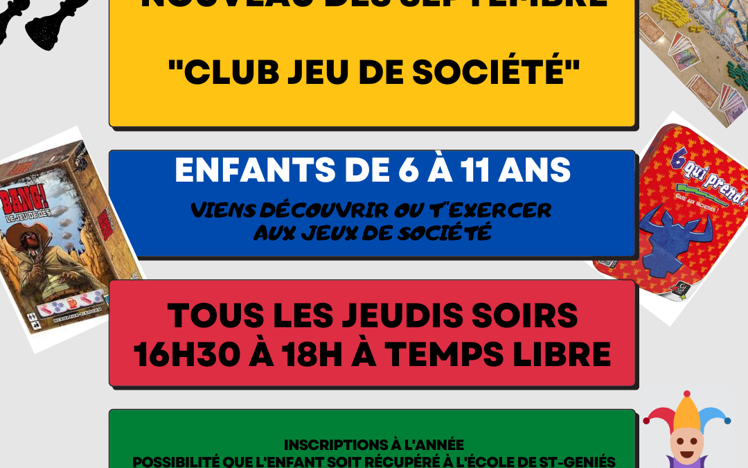 Les nouvelles activités de la rentrée