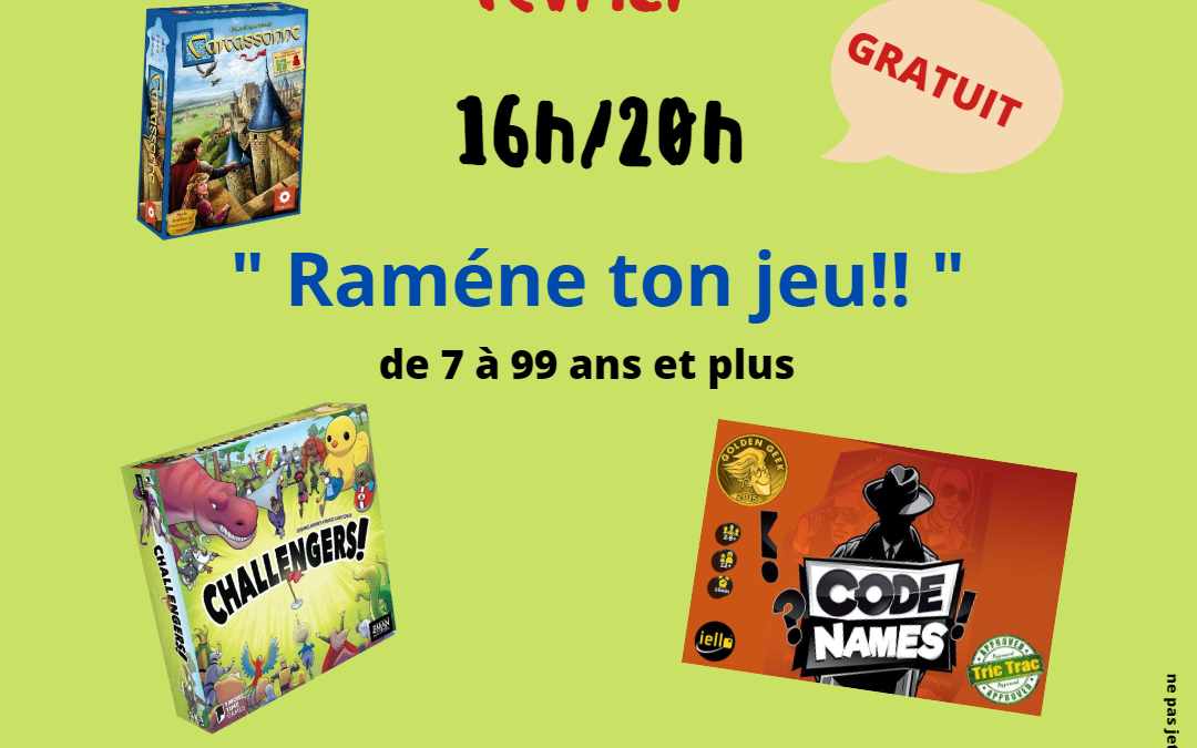 Soirée Jeux