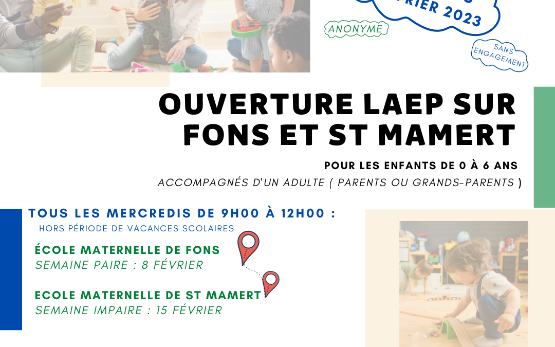 La 3ème matinée du Lieu Accueil Enfant Parent