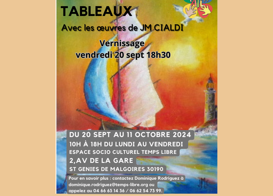 La reprise des expositions