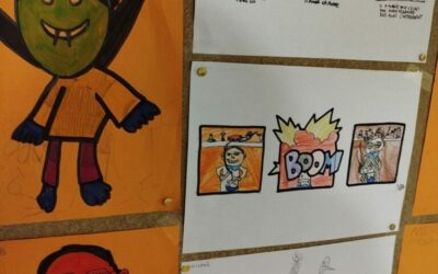 Un Projet BD avec Hilare au Centre de Loisirs