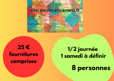 2 nouveaux ateliers à Temps Libre