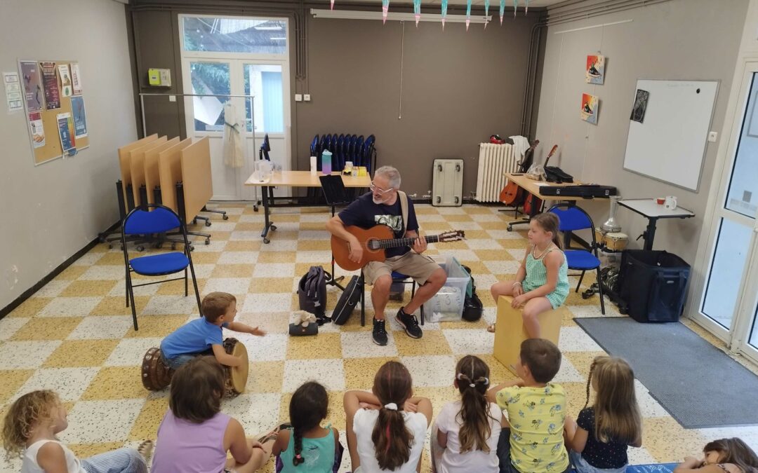 Un été musical pour les enfants à Temps Libre :